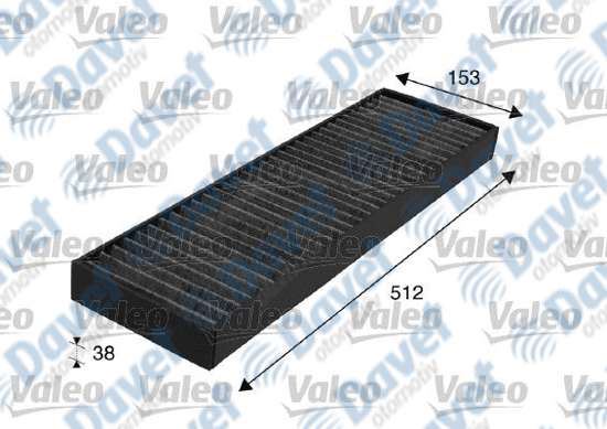 VALEO 698713 Polen Filtresi P607 2.0 02/00>2.2 16v 02/00>2.0 Hdi 05/00>2.7 Hdi 24v 12/04>  ####